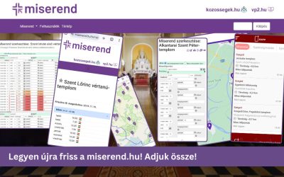Megújult a miserend.hu!